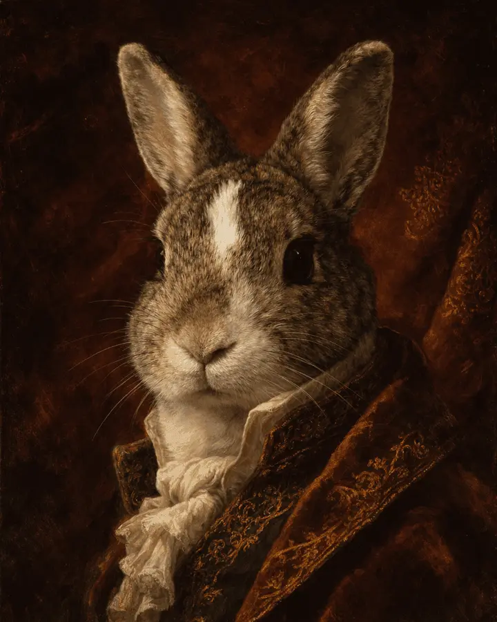 Baron Croquette portrait royal